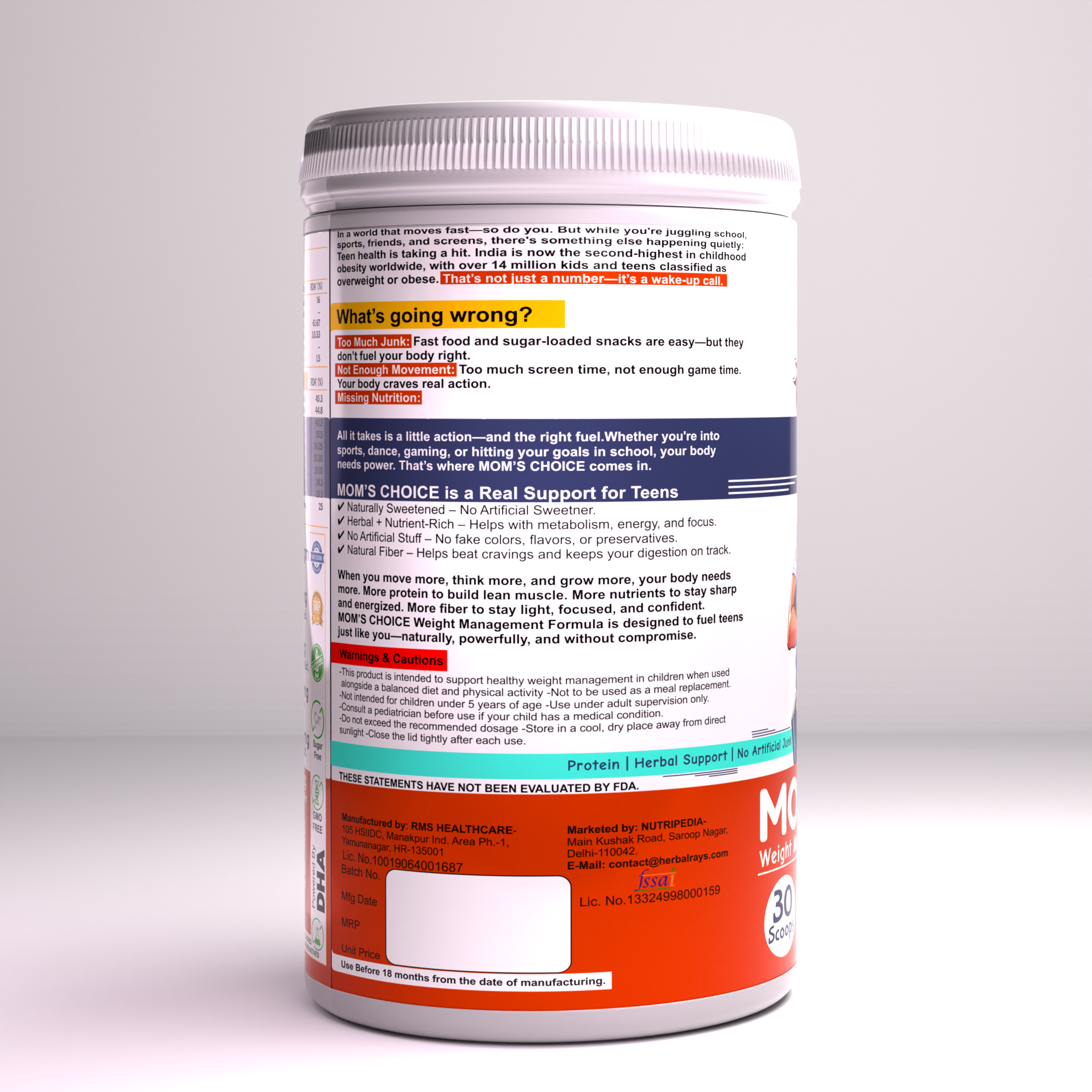Mom’s Choice – Weight Management Formula (12+Yrs) - Image 5