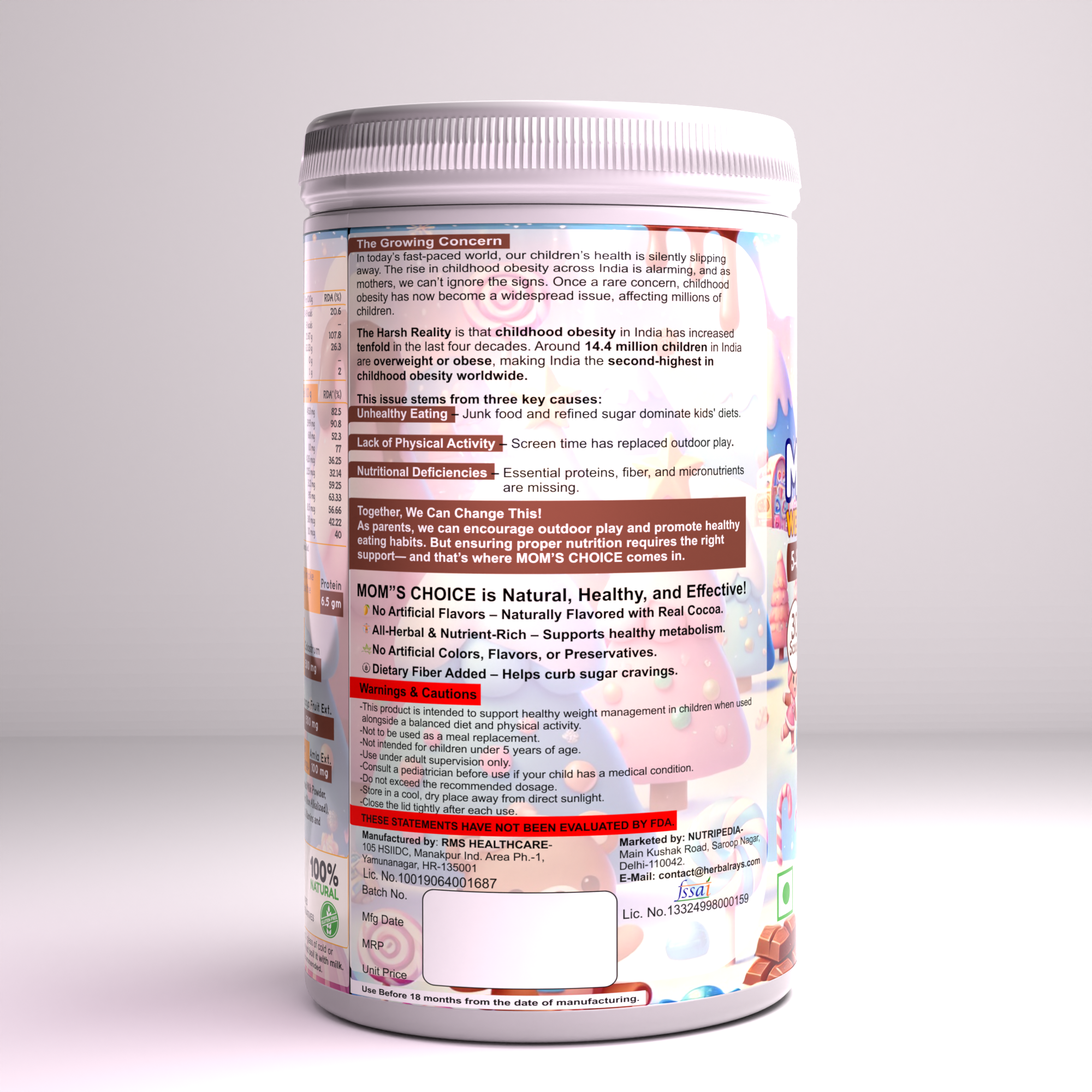 Mom's Choice - Weight Management Formula (5-8 Yrs) - Image 3