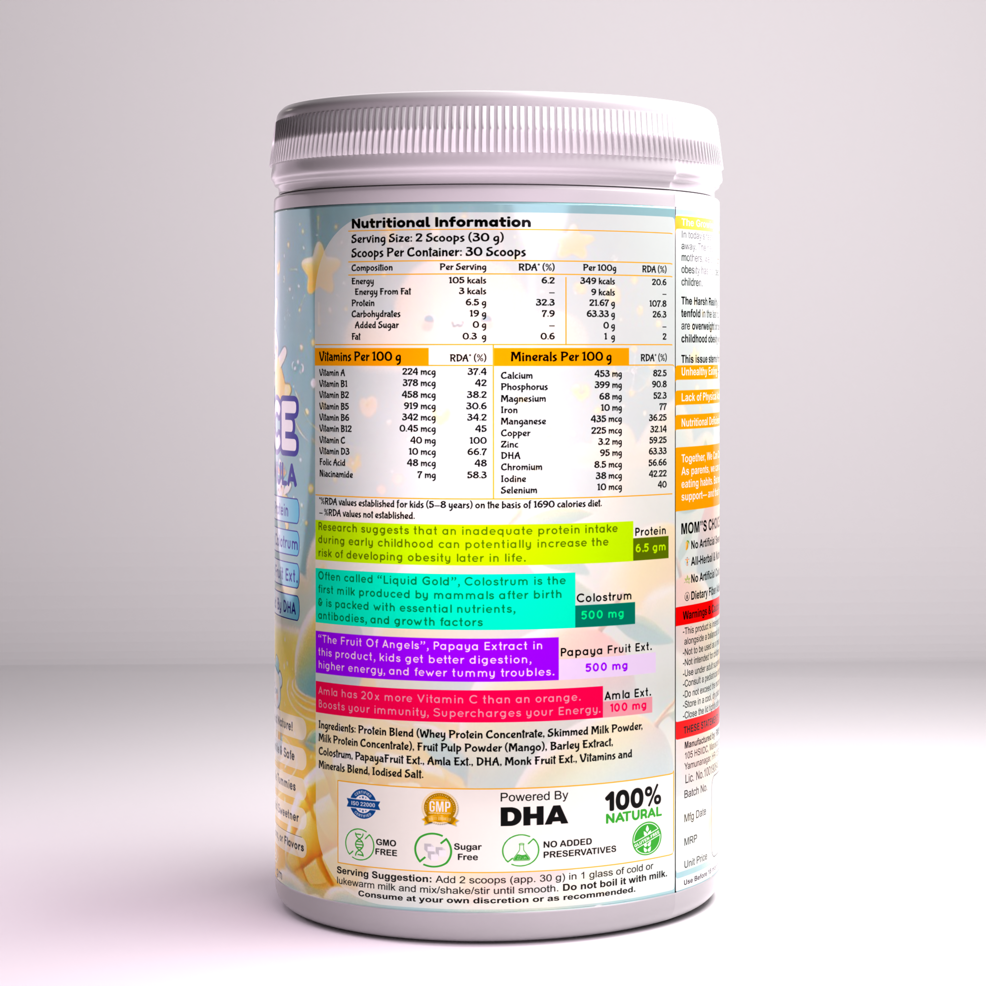 Mom's Choice - Weight Management Formula (5-8 Yrs) - Image 2