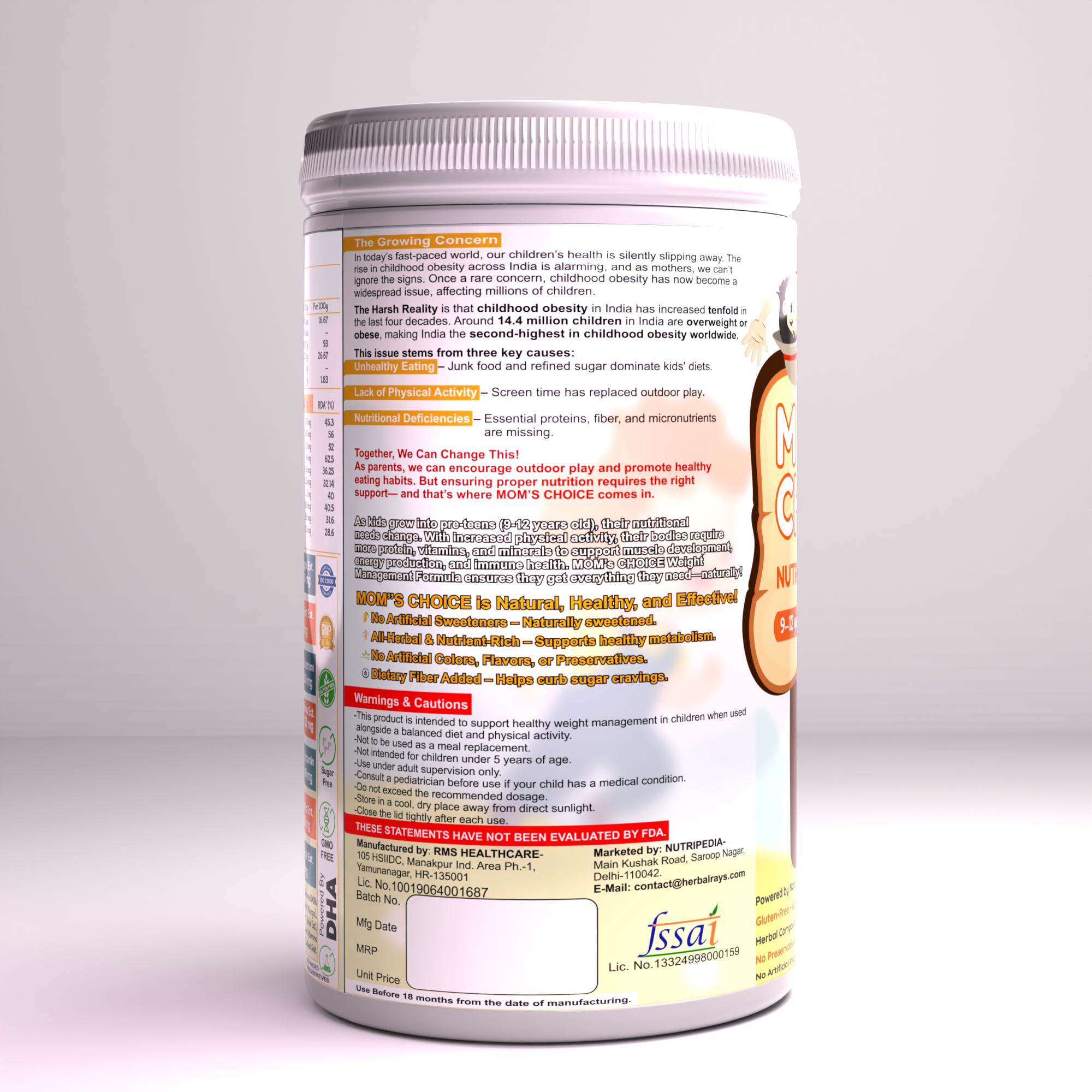 Mom’s Choice - Nutrition Mix (9–12 Years) - Image 4